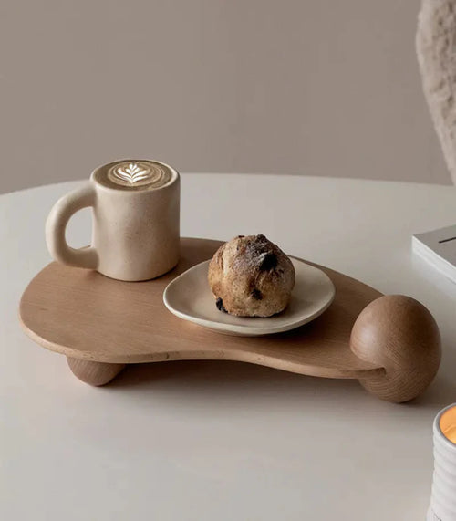 The Cabin Sanctuary Tray: Hand-Finished Wood Aromatherapy