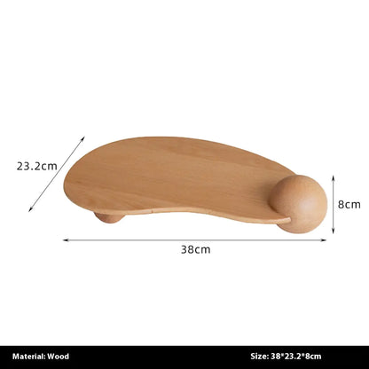 The Cabin Sanctuary Tray: Hand-Finished Wood Aromatherapy